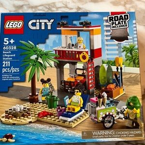 LEGO City Beach Lifeguard Station 60328
